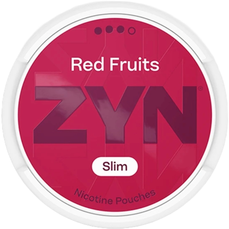 Zyn Nicotine Pouches Red Fruits – 5 Pack 6.5mg