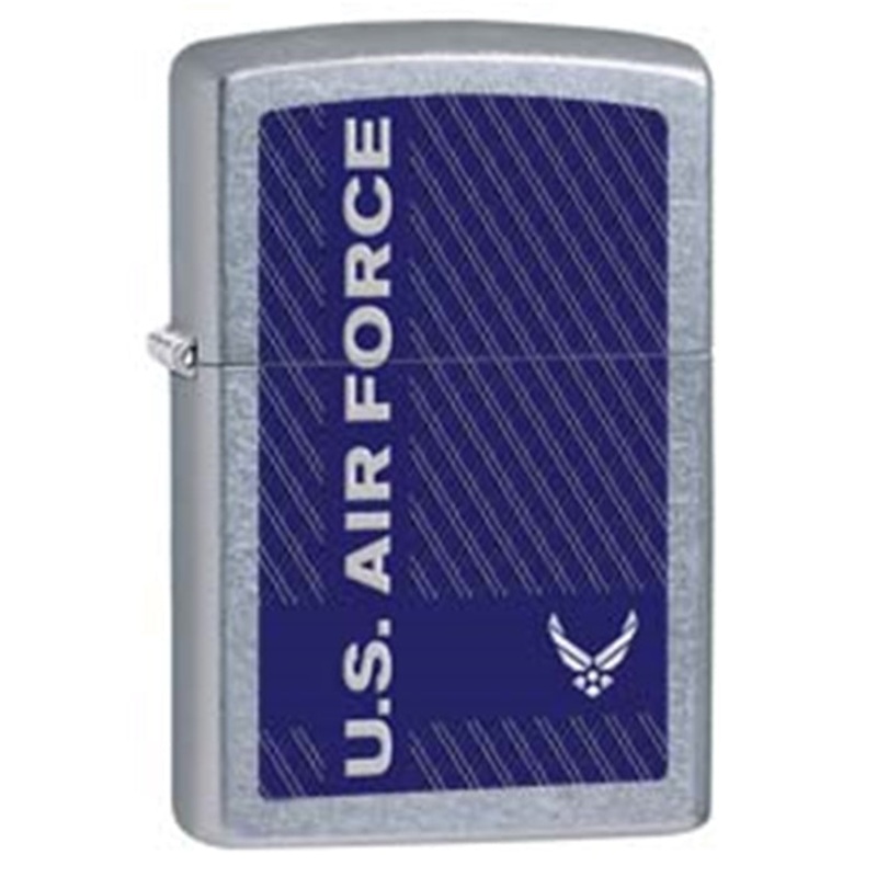 Zippo Lighter – US Air Force Street Chrome