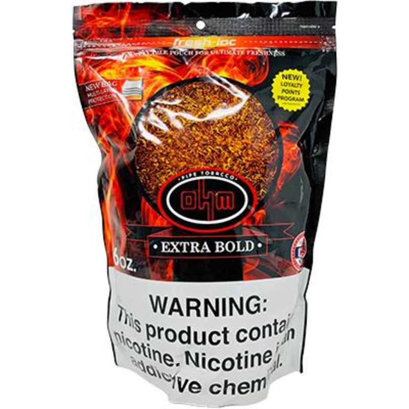 Ohm Extra Bold Pipe Tobacco Extra Bold 16oz Bag