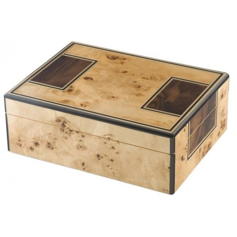 Quality Imports Toulouse Humidor – 25 – 175 cigar ct. 25 Cigar Capacity