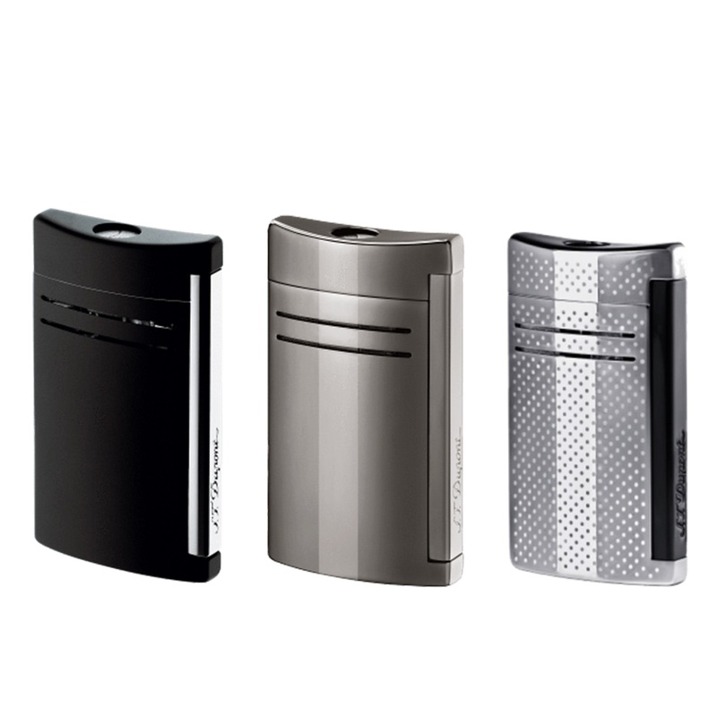 S.T. Dupont Lighter MaxiJet Chrome Grid