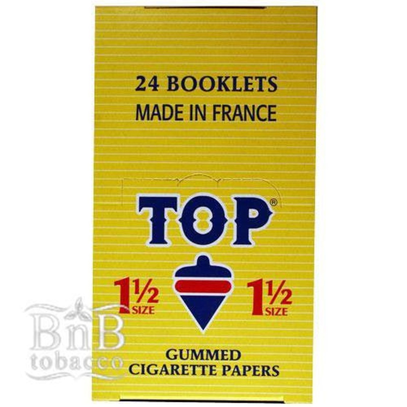 TOP Rolling Papers 1 1/2″ Box of 24
