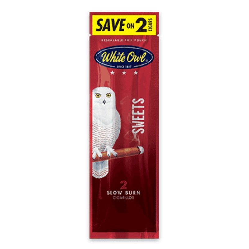 White Owl Sweet Cigarillos Sweet 30 Packs of 2