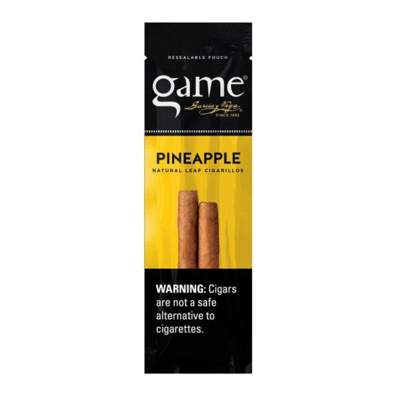 Game Pineapple Cigarillos Pineapple 30 Packs of 2