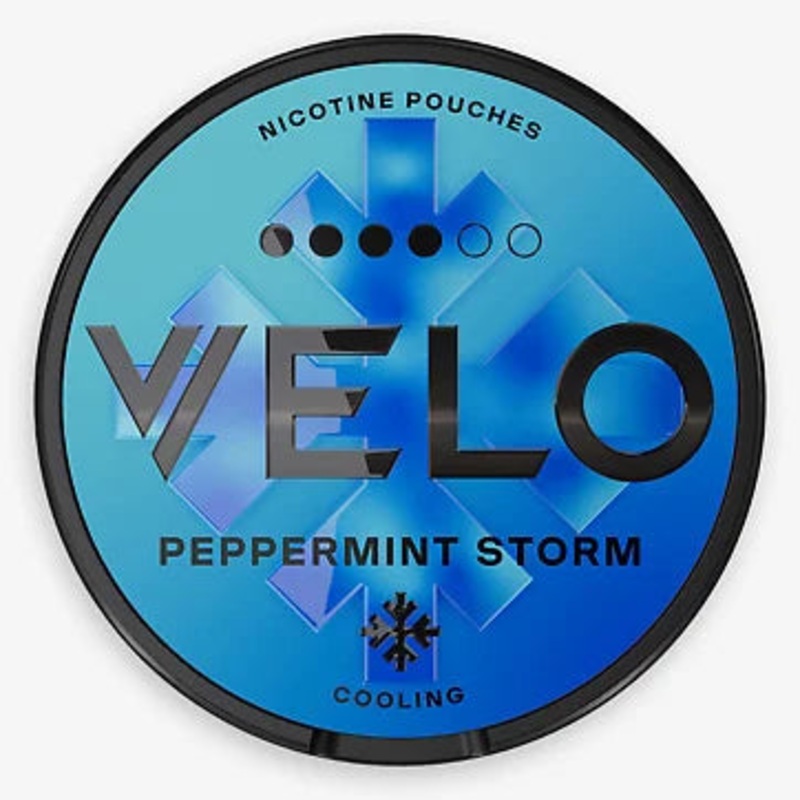 Velo Nicotine Pouches Peppermint Storm 10.9MG – 5 Pack