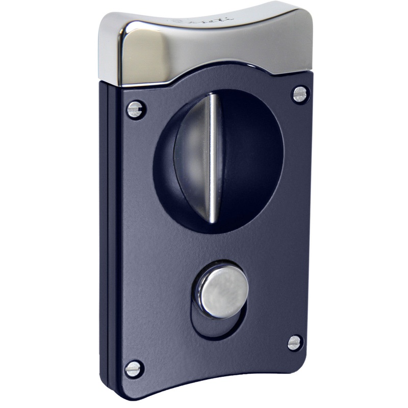 Visol Wedge V Cigar Cutter – Blue