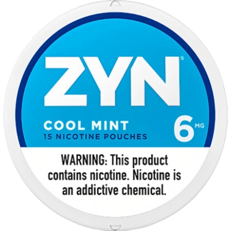 Zyn Nicotine Pouches Cool Mint – 5 Pack 3mg