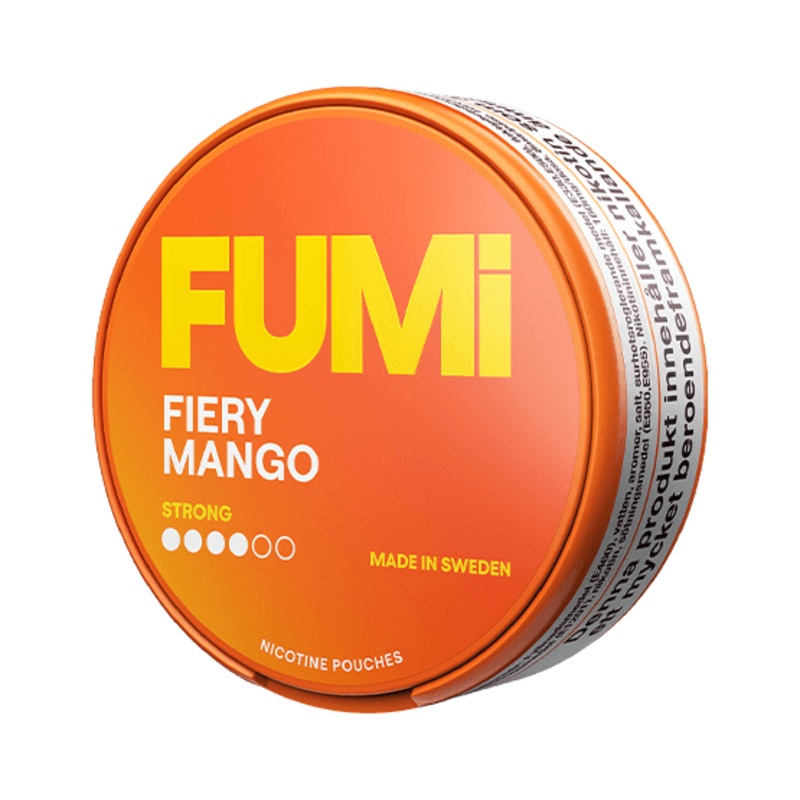 Fumi Nicotine Pouches Fiery Mango 8MG – 5 Pack