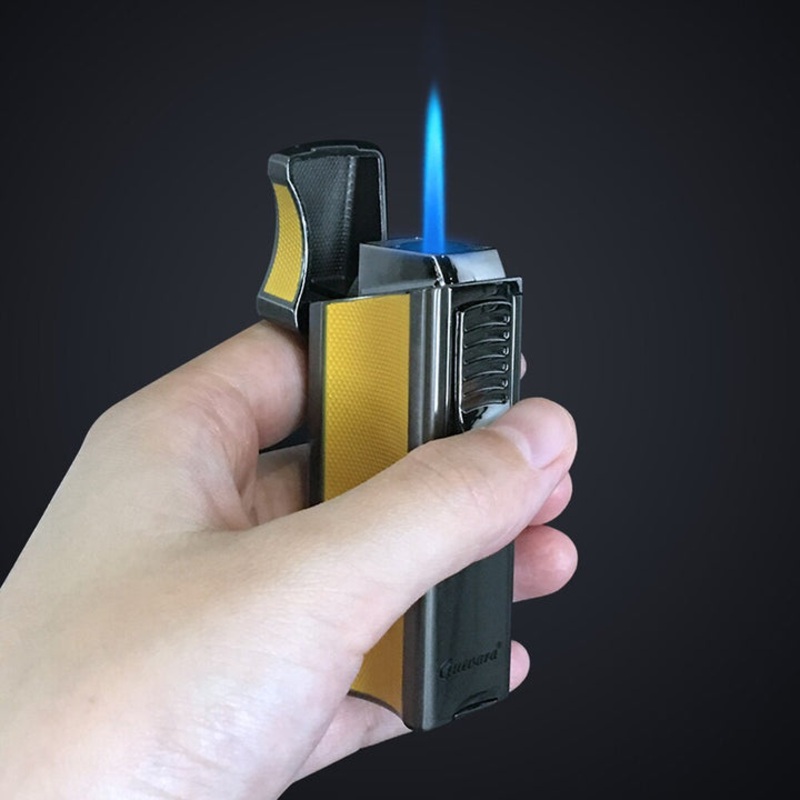 GUEVARA METAL CIGAR CIGARETTE TOBACCO REFILLABLE WITH PUNCH LIGHTER