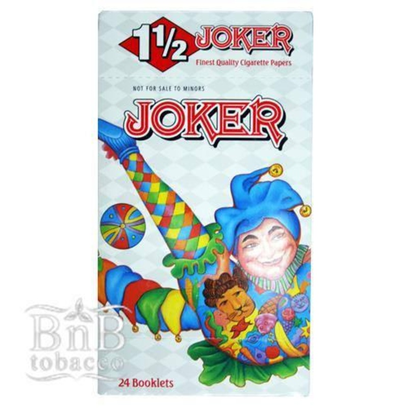 Joker 1 1/2 Rolling Papers 1 1/2″ Single Pack (24 Leaves)