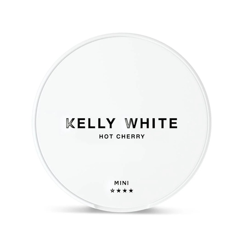 Kelly White Nicotine Pouches Hot Cherry – 5 Pack