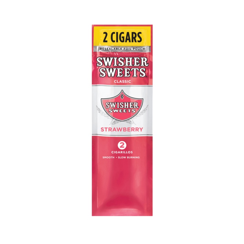 Swisher Sweets Strawberry Cigarillos Strawberry 30 Packs of 2