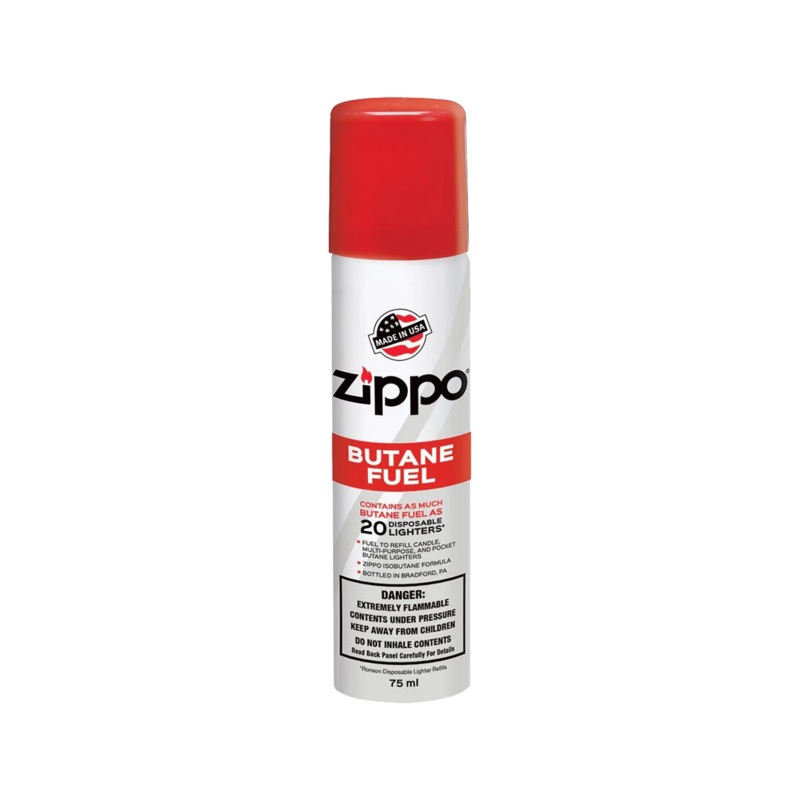 Zippo Butane Fuel 75ml 2 Pack