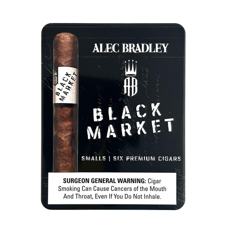 Alec Bradley Black Market Smalls 5 Tins of 6 Smalls (4.125″ x 36)