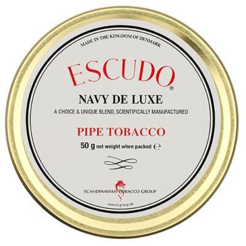 Escudo Navy De Luxe Pipe Tobacco Escudo Navy De Luxe 1.75oz Tin