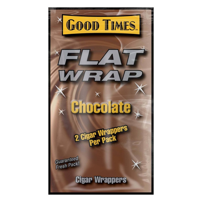Good Times Chocolate Flat Wraps Chocolate 25 Packs of 2