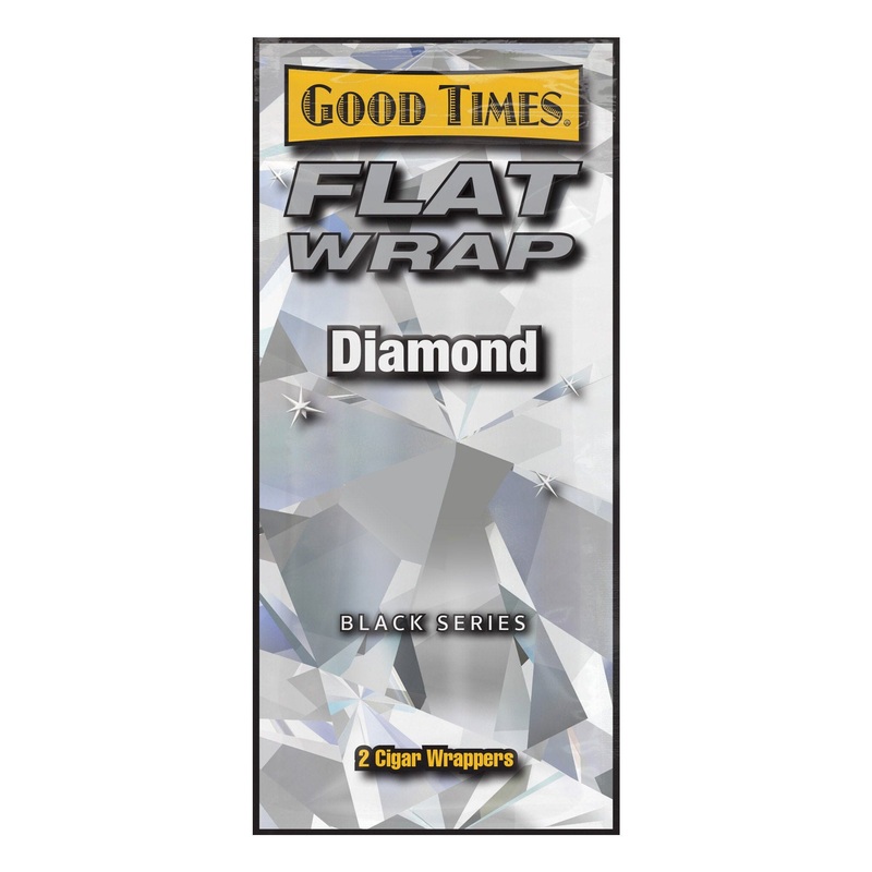 Good Times Diamond Flat Wraps Diamond 25 Packs of 2