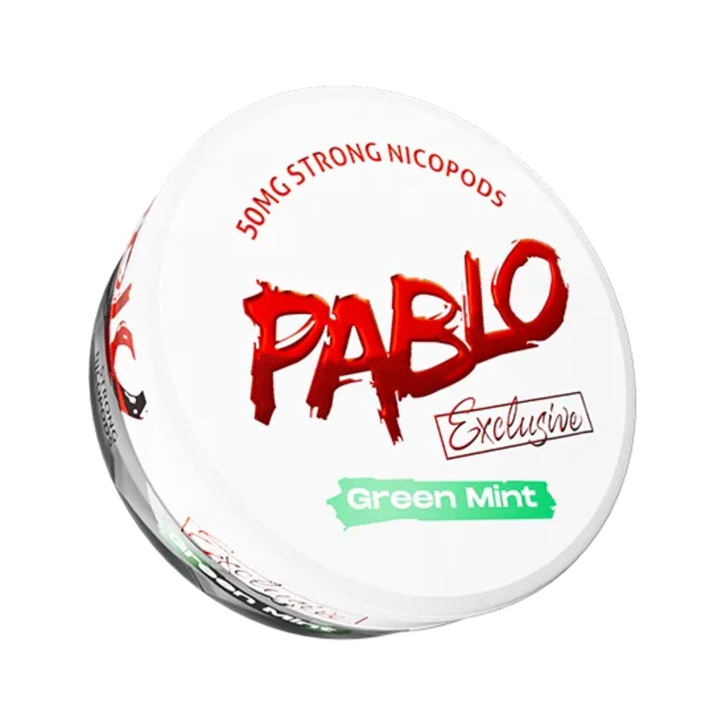 Pablo Nicotine Pouches Green Mint 30MG