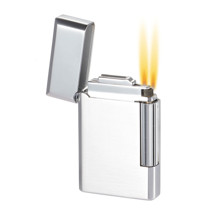 Visol Pyxis Chrome Flint Lighter