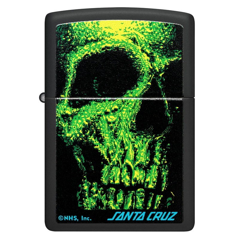 Zippo Lighter – Santa Cruz Skull Face