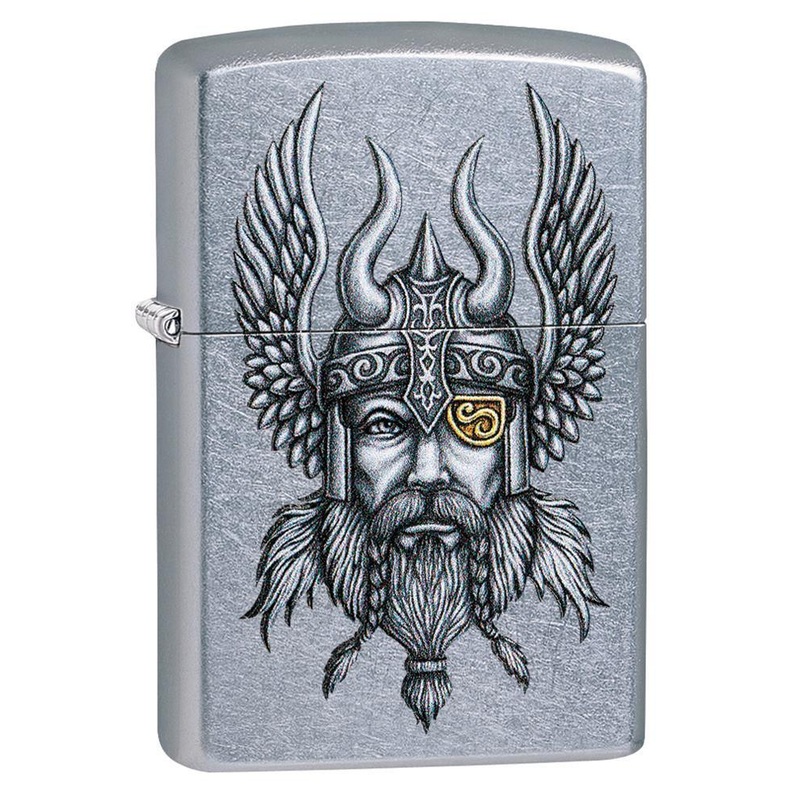 Zippo Lighter – Viking Warrior Design