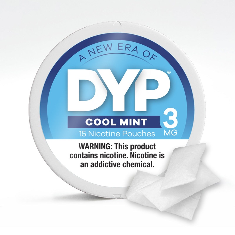 Dyp Nicotine Pouches Cool Mint – 5 Pack 3mg