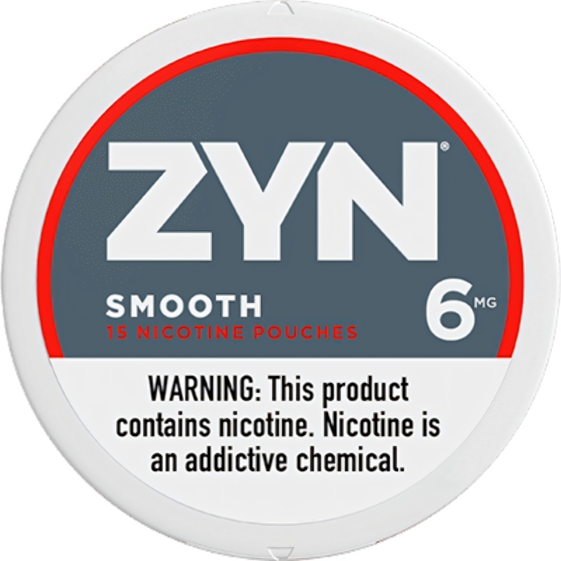 Zyn Nicotine Pouches Smooth – 5 Pack 3mg