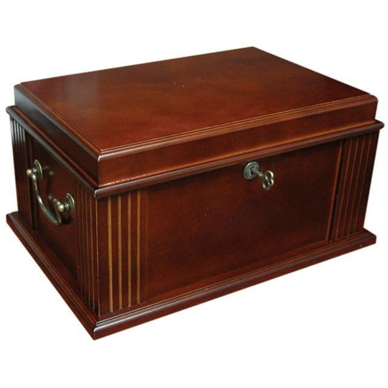 The Caesar Antique Cigar Humidor by Prestige Import Group – 50 Cigar ct