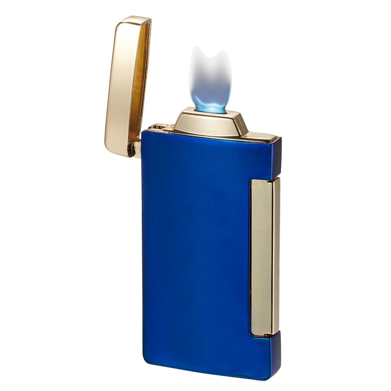 Visol Panther Single Flat Flame Cigar Lighter – Ice Blue