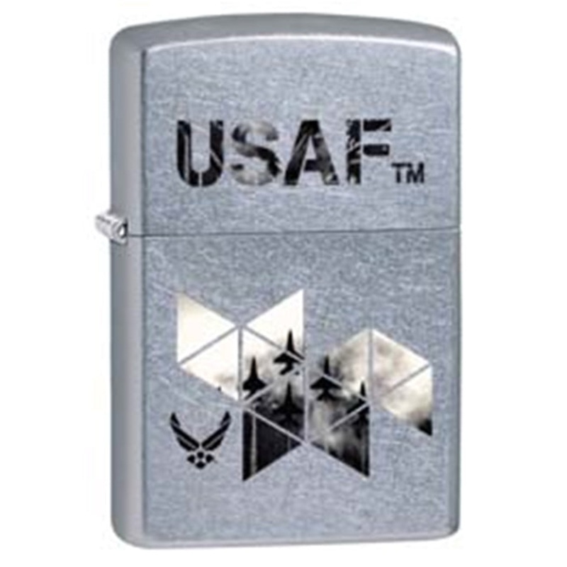 Zippo Lighter – USAF Jets Street Chrome