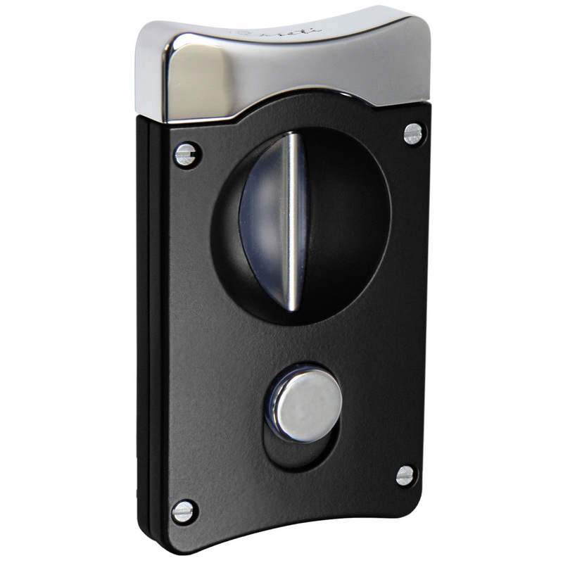 Visol Wedge V Cigar Cutter – Black