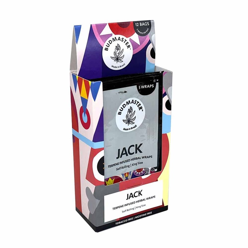Budmaster Wraps Jack Herer Jack Herer 12 Packs of 5 (60ct)