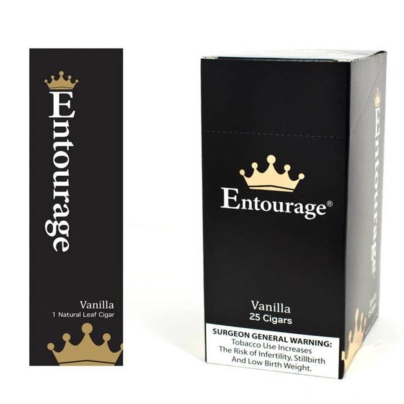 Entourage Natural Vanilla Cigars Natural Vanilla Box of 25