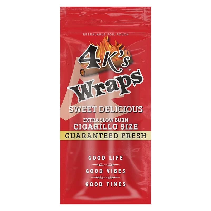 Good Times 4k’s Wraps Sweet Sweet 30 Packs of 4 (120ct)