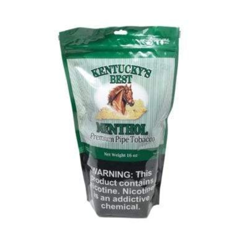 Kentuckys Best Menthol Pipe Tobacco Menthol 6oz Bag