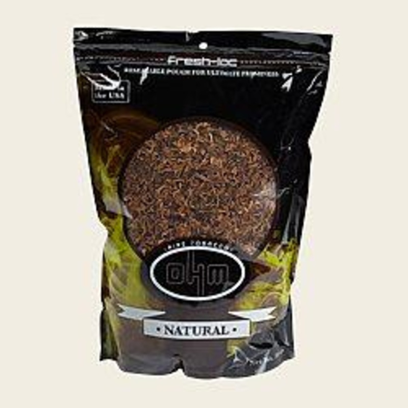 Ohm Natural Pipe Tobacco Natural 16oz Bag