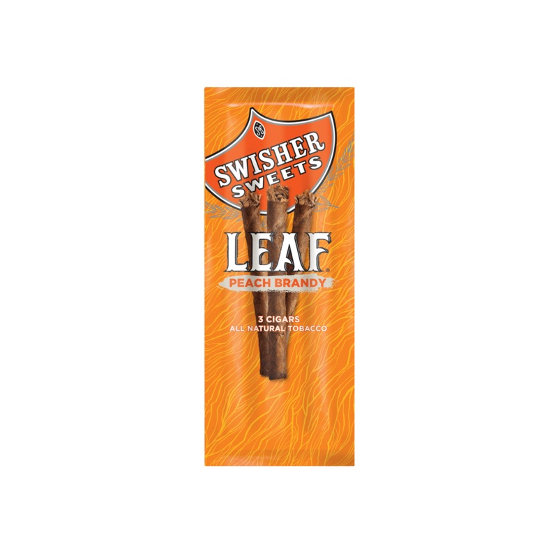 Swisher Sweets Leaf Peach Brandy Peach Brandy 10 Packs of 3