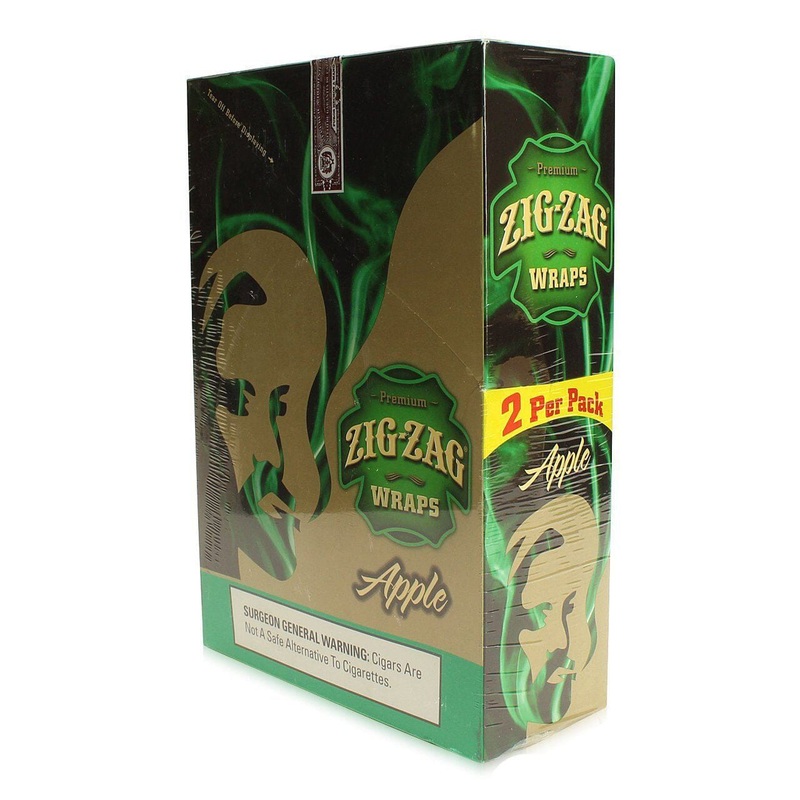 Zig Zag Apple Blitz Blunt Wraps Apple Blitz 25 Packs of 2
