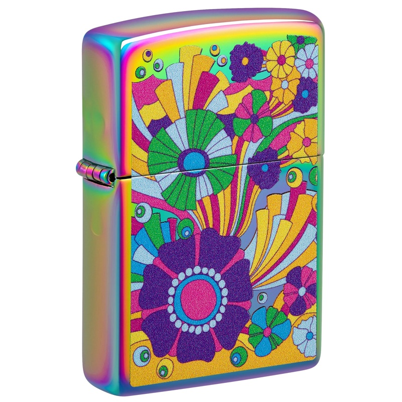 Zippo Lighter – Vintage Flowers