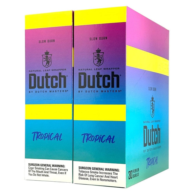 Dutch by Dutch Masters Tropical Fusion Cigarillos Tropical Fusion 30 Packs of 2