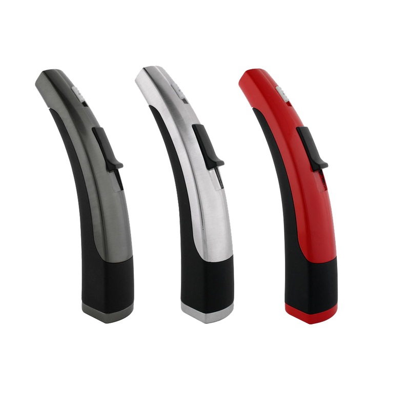 Jetline Echo Torch/Soft Flame Lighter Gunmetal w/Black