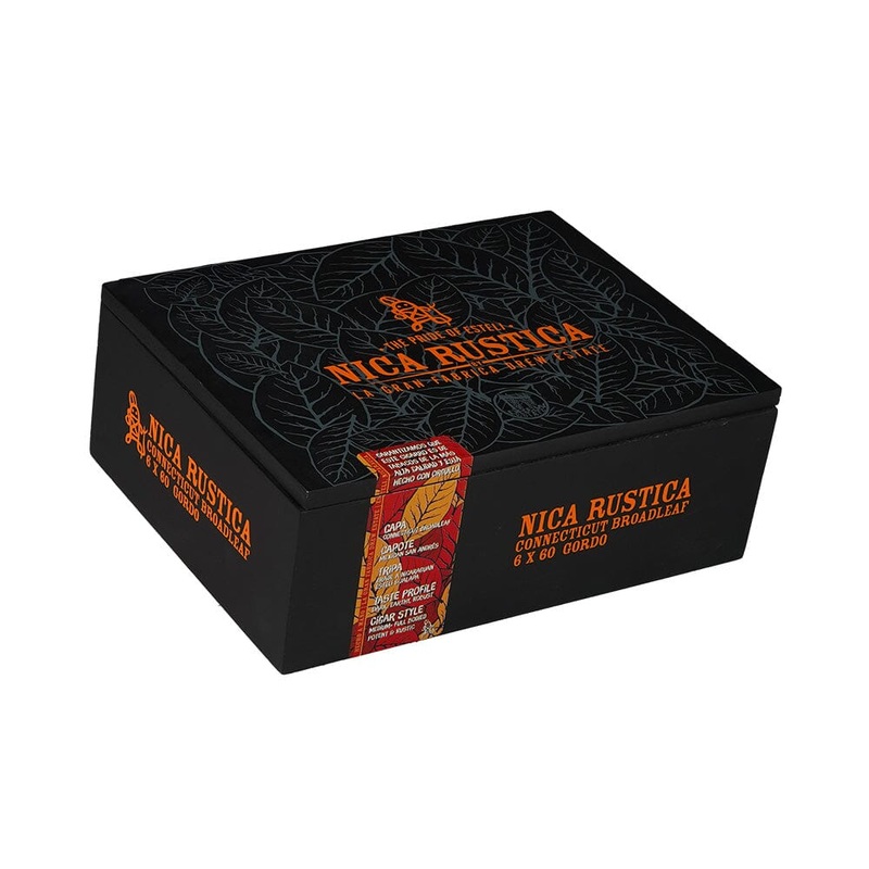 Nica Rustica El Brujito (Toro) (6.0″ x 52) Box of 25