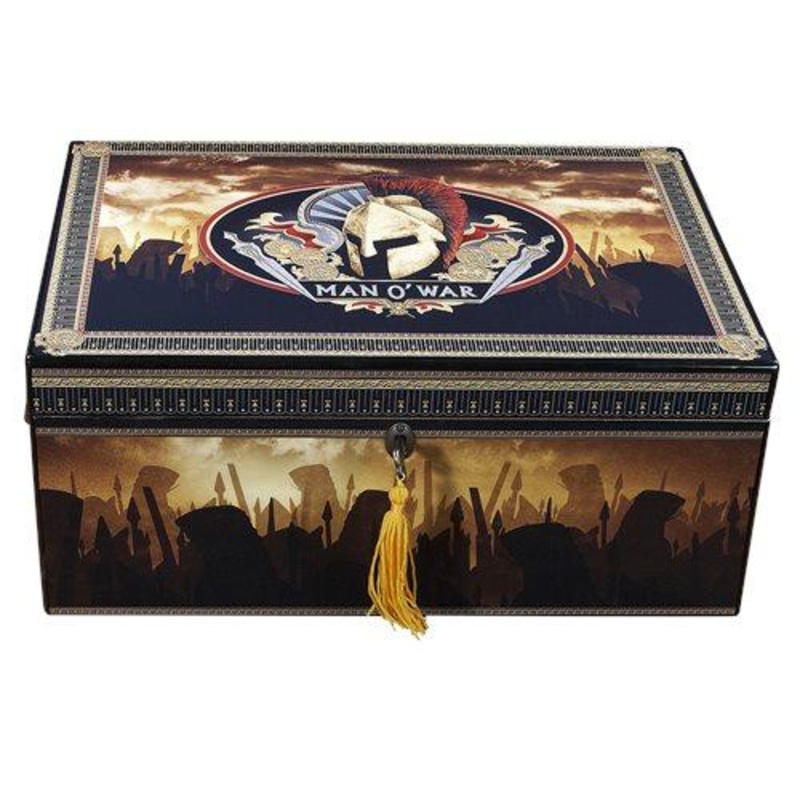 Quality Importers Man O War Branded Humidor – 100 Cigar ct
