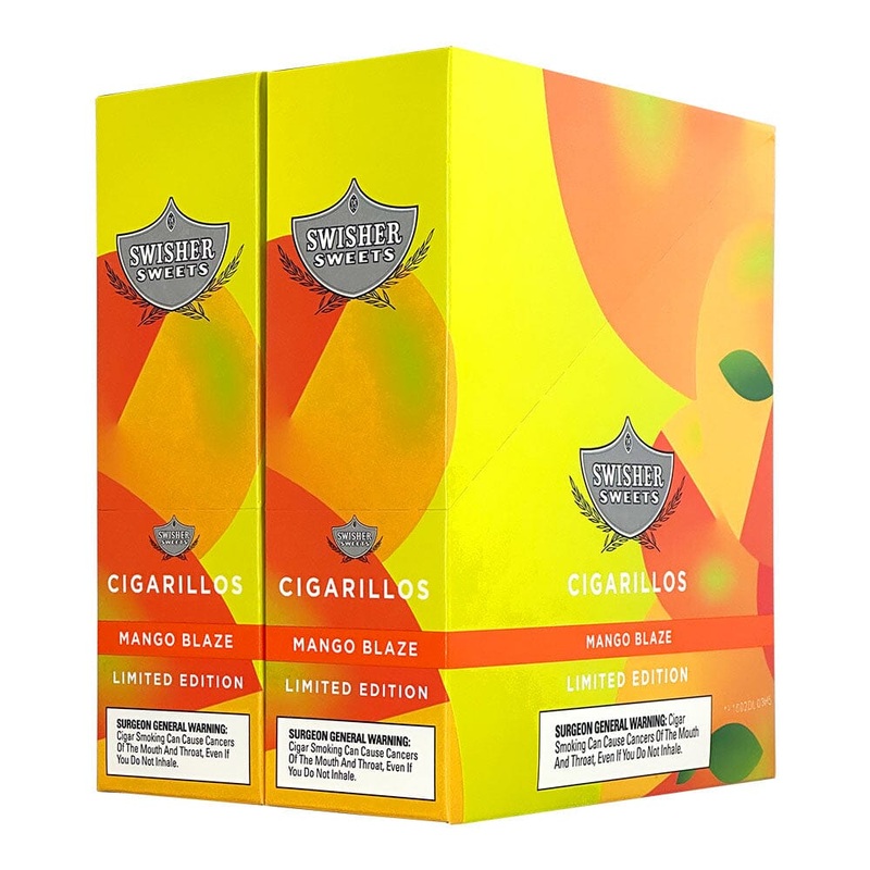 Swisher Sweets Mango Blaze Cigarillos Mango Blaze 30 Packs of 2