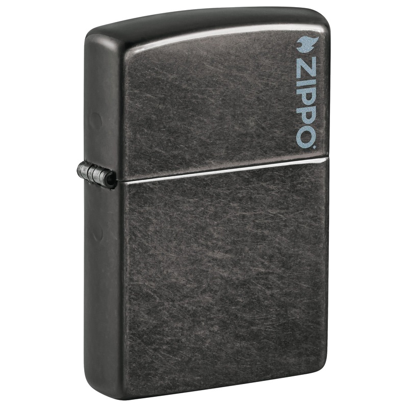 Classic Grey Zippo Logo