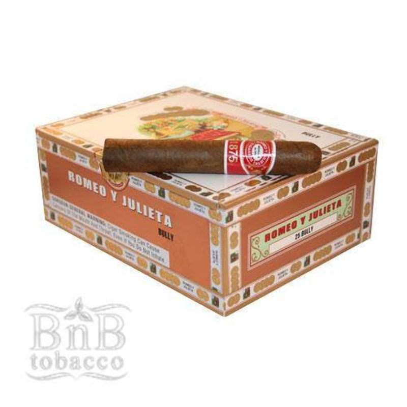Romeo y Julieta 1875 Bully (4.5″ x 50) Box of 25
