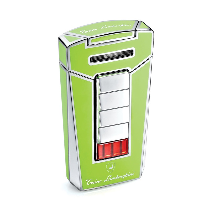 Tonino Lamborghini Aero Green Torch Flame Cigar Lighter