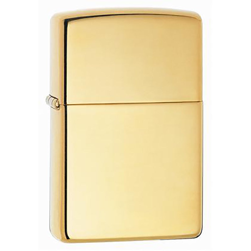 Zippo Armor High Polish Brass Lighter