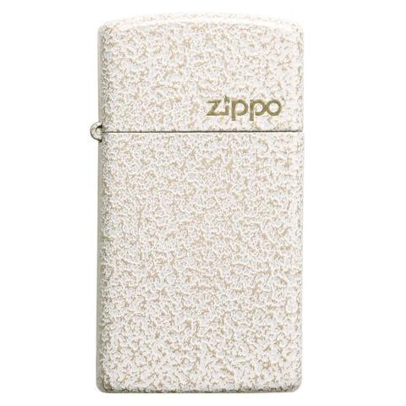 Zippo Lighter – Slim Mercury Glass Zippo Logo