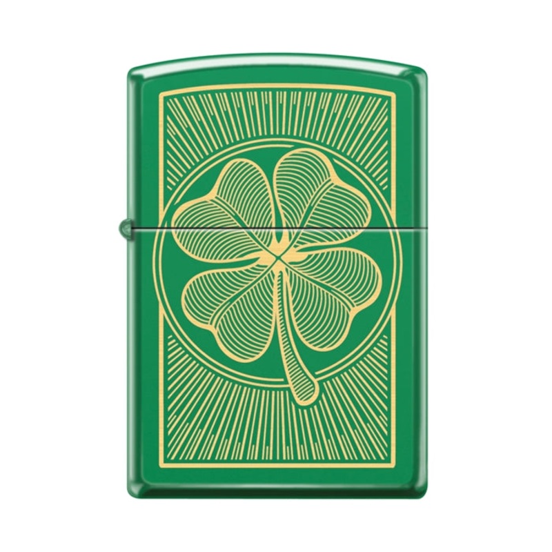 Zippo Lighter – Vintage Shamrock